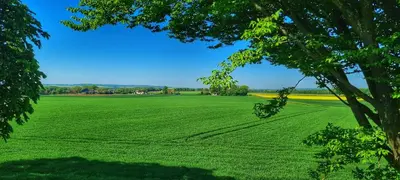 Paysage naturel près de la maison de vacances