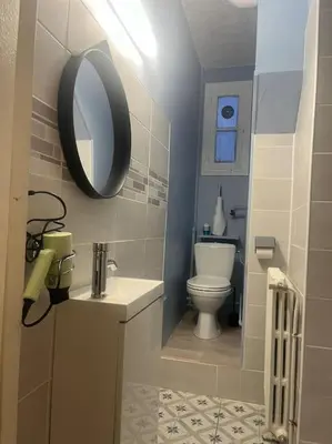 Salle de bains dans l'établissement Appartement cœur de ville