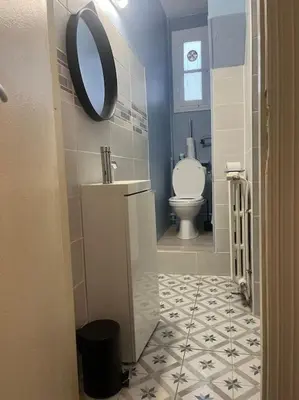 Salle de bains dans l'établissement Appartement cœur de ville