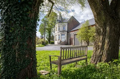 Jardin de l'établissement La Villa Beausejour