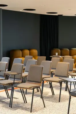 Coin salon dans l'établissement Radisson Hotel Reims
