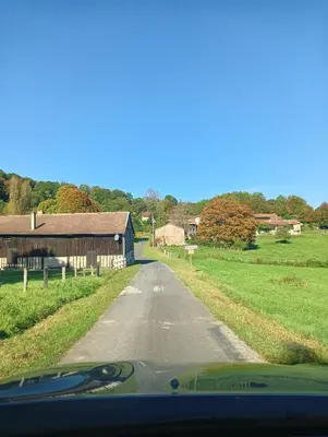 Paysage naturel près de le séjour chez l'habitant