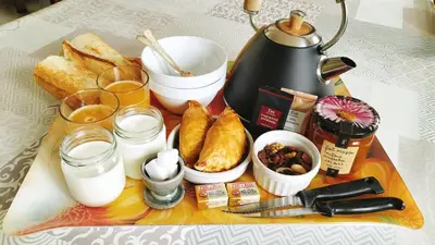 Nourriture dans le B&B/chambre d'hôtes ou à proximité