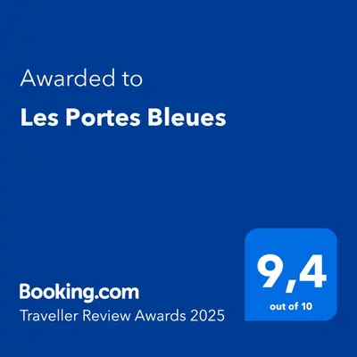 Certificat, récompense, panneau ou autre document affiché dans l'établissement Les Portes Bleues