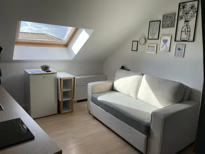 Coin salon dans l'établissement Studio cosy