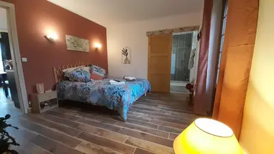 Un ou plusieurs lits dans un hébergement de l'établissement Villa Saint Roch