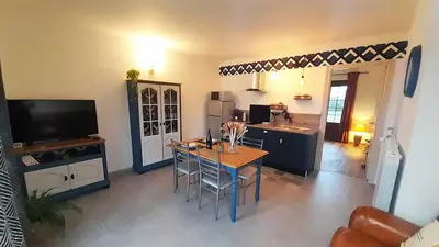 Cuisine ou kitchenette dans l'établissement Villa Saint Roch