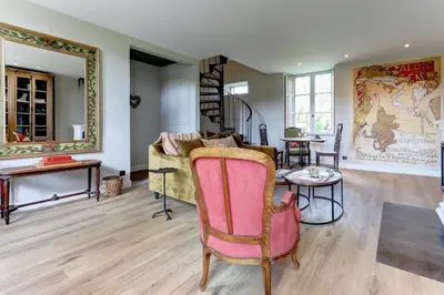 Plan de l'établissement La petite châtelaine - Charmante maison au calme