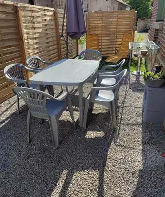 Plan de l'établissement La maison des voyageurs avec grand parking privé -calme et sérénité