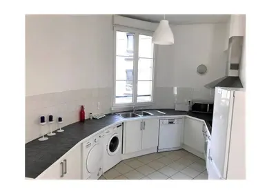 Cuisine ou kitchenette dans l'établissement Le Cours Langlet A