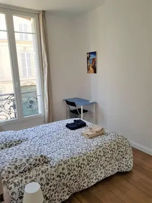 Un ou plusieurs lits dans un hébergement de l'établissement Le Cours Langlet C