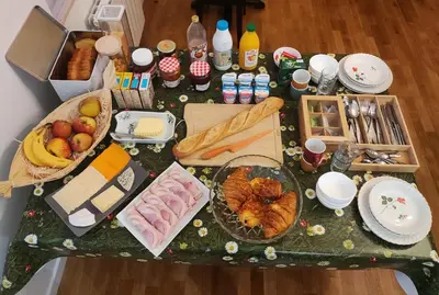 Nourriture dans le B&B/chambre d'hôtes ou à proximité