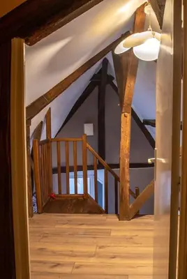 Plan de l'établissement Duplex atypique dans la cité médiévale