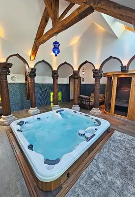 Plan de l'établissement Domaine de Neuville - Ecolodges flottants en Champagne