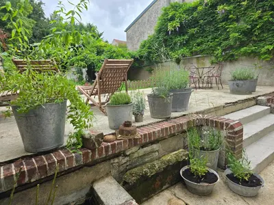 Jardin de l'établissement La Glycine