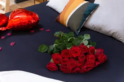 Un ou plusieurs lits dans un hébergement de l'établissement Relax House & SPA - DISNEY