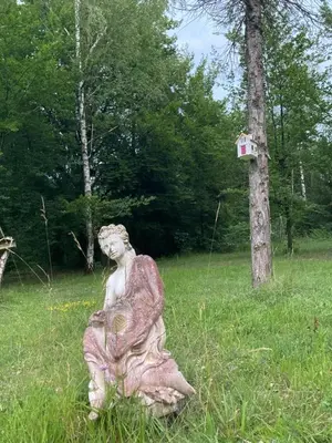 Jardin de l'établissement Domaine de la Renardière - Gite et Chambre d'hôtes à la Veuve