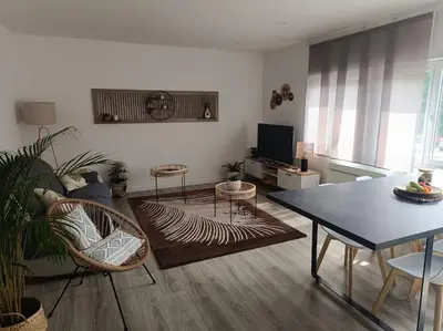 Télévision ou salle de divertissement dans l'établissement L'appart' Centre ville 3 chambres