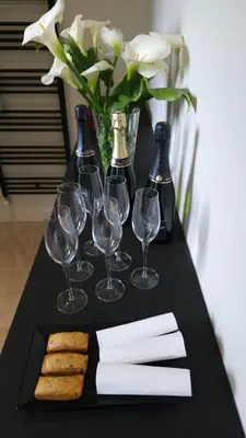 Boissons dans l'établissement Maison d'hôtes Café Bulle