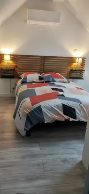 Un ou plusieurs lits dans un hébergement de l'établissement Logement entier 9 personnes