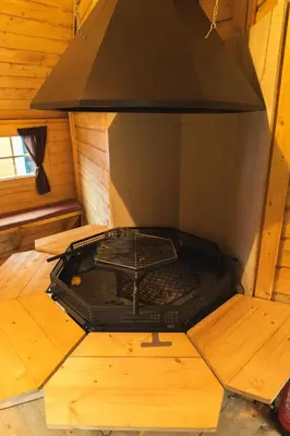 Plan de l'établissement Roulottes et son kota grill sauna