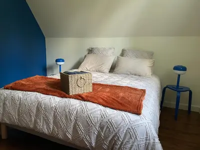 Un ou plusieurs lits dans un hébergement de l'établissement Maison de maître 15 personnes