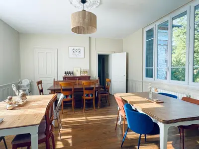Plan de l'établissement Maison de maître 15 personnes