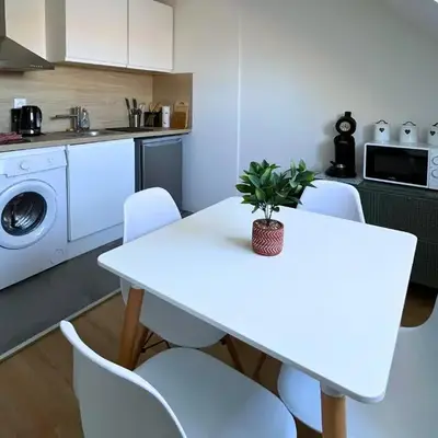 SQ Appart élégance - Appartement 1 Chambre - Gare St Quentin - Parking