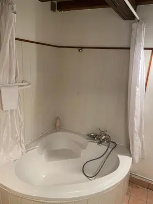 Salle de bains dans l'établissement Chez Chat & Chou