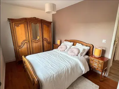 Un ou plusieurs lits dans un hébergement de l'établissement Belle maison avec jardin !