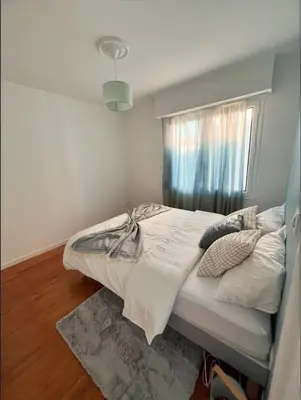 Un ou plusieurs lits dans un hébergement de l'établissement Belle maison avec jardin !