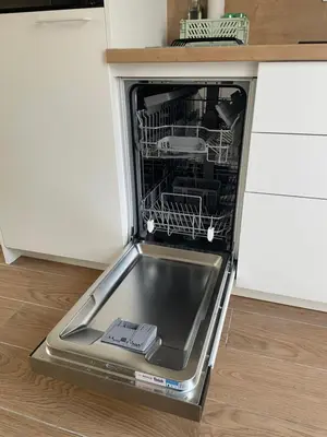 Cuisine ou kitchenette dans l'établissement Rez de Jardin - Calme & Familiale