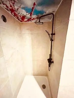 Salle de bains dans l'établissement Oasis Spa près de Disney