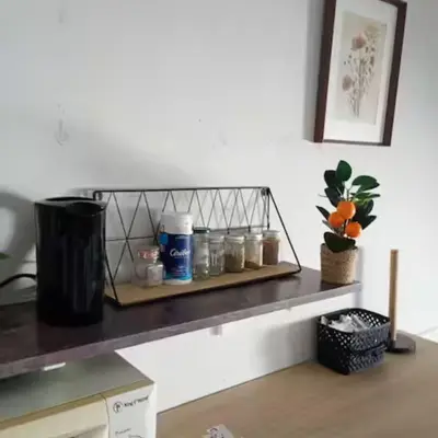 Cuisine ou kitchenette dans l'établissement Studio zen JD54#1