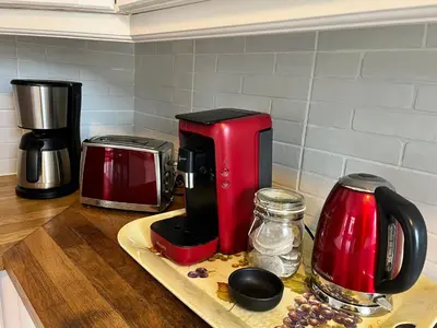 Plateau bouilloire dans l'établissement Le gîte de L'Echappée Champenoise