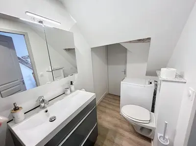 Salle de bains dans l'établissement Le Bianca - Typique centre ville