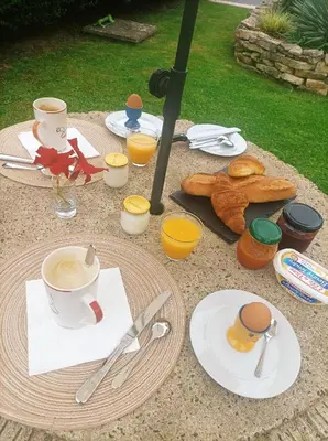 Nourriture dans le B&B/chambre d'hôtes ou à proximité