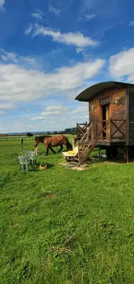 Plan de l'établissement Roulotte de la Ferme Les Chenevières