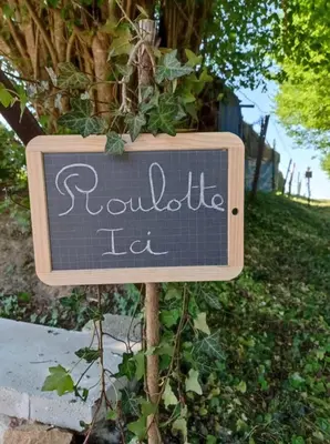 Plan de l'établissement Roulotte de la Ferme Les Chenevières