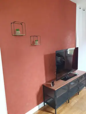 Télévision ou salle de divertissement dans l'établissement Les Arquebusiers
