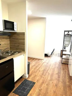 Cuisine ou kitchenette dans l'établissement L'Emile Zola 2