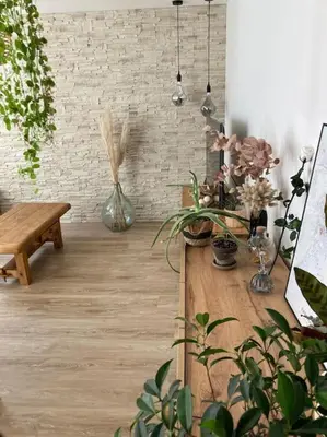 Plan de l'établissement Le Garden Champ'- Duplex, jardin