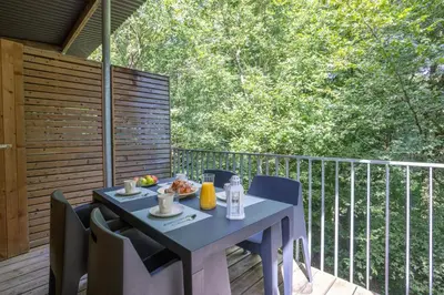 Balcon ou terrasse dans l'établissement Le Sureau Noir S23B - Le Val Joly