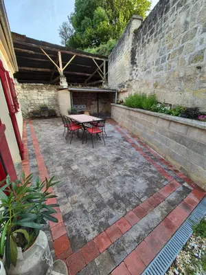 Terrasse ou espace extérieur de l'établissement Clamecy Maison La Campagnarde