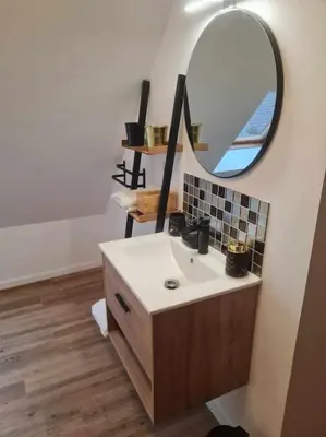 Plan de l'établissement Maison cosy avec jacuzzi