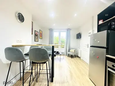 Plan de l'établissement PopLaon appartement avec terrasse