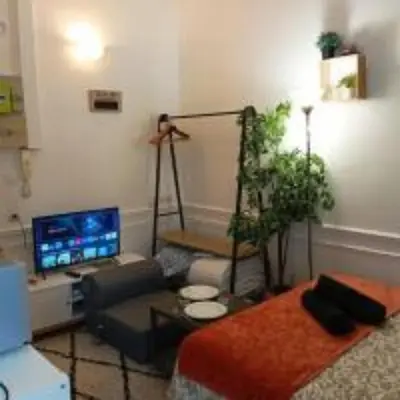 Télévision ou salle de divertissement dans l'établissement 512 Grand bonheur en hypercentre