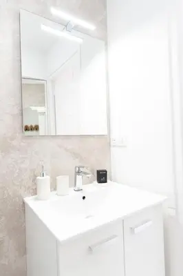 Salle de bains dans l'établissement Appartement Stylé pour 4