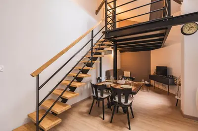 Plan de l'établissement Loft type industriel