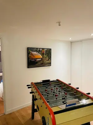 Salle de jeux dans l'établissement Loft Reims - Parking gratuit